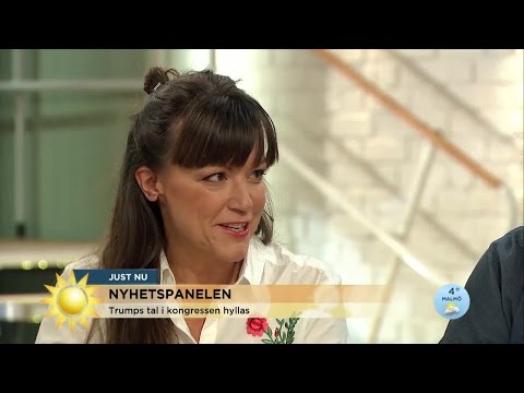 Trumps hyllade tal: "Svenskarna blir nästan besvikna" - Nyhetsmorgon (TV4)