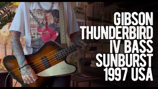 Video thumbnail for Gibson Thunderbird IV Bass Vintage Sunburst 1997 by Loud Lemon Demo