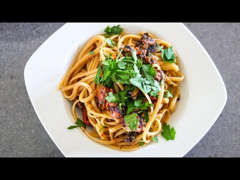 Octopus Linguine Recipe