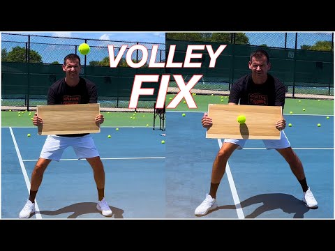 Elbow Correction Drills for Forehand & Backhand Volleys 🪵