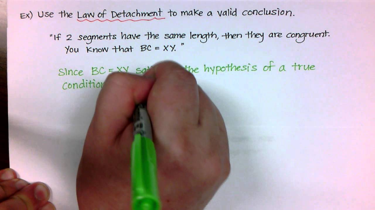 Geometry 2-3:  Apply Deductive Reasoning