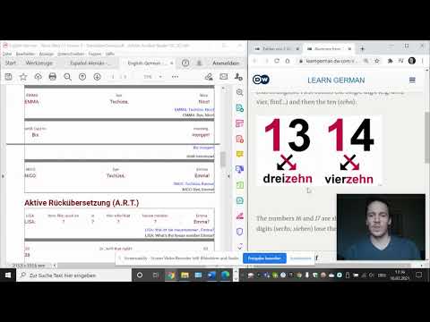 🇺🇸 FREE GERMAN COURSE: Day 9 - Zahlen von 1 bis 100 - Nicos Weg A1 Lesson 9 - (English and German)
