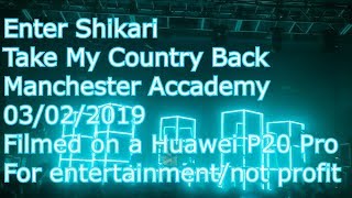 Enter Shikari - Take My Country Back (Rou Solo Version) - Manchester Academy 03/02/2019