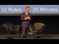 Jordan Peterson - 12 Rules for Life in 20 Minutes