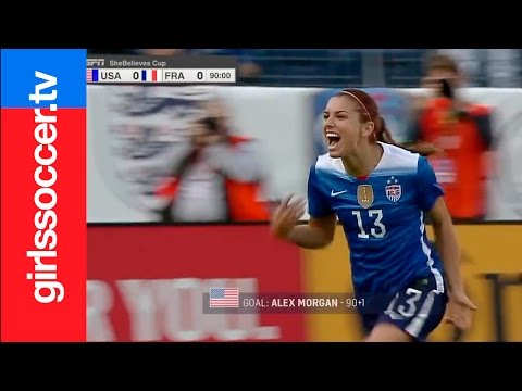 2016 WMNT - USA Women's Soccer - Top 10 Goals before the Rio Olympics