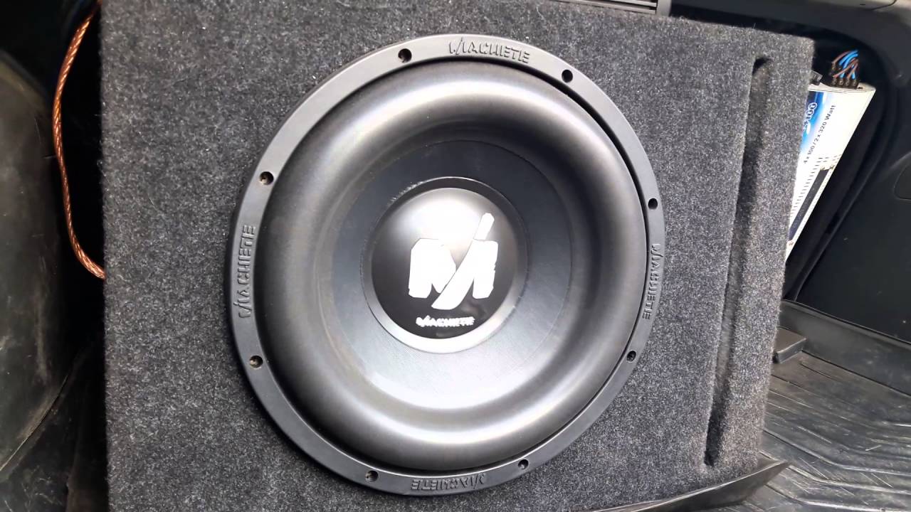 Сабвуфер Alphard Machete M12D4