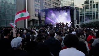 Paris’te Lübnan’a insani yardım için Fransız-Lübnan müzik etkinliği düzenlendi