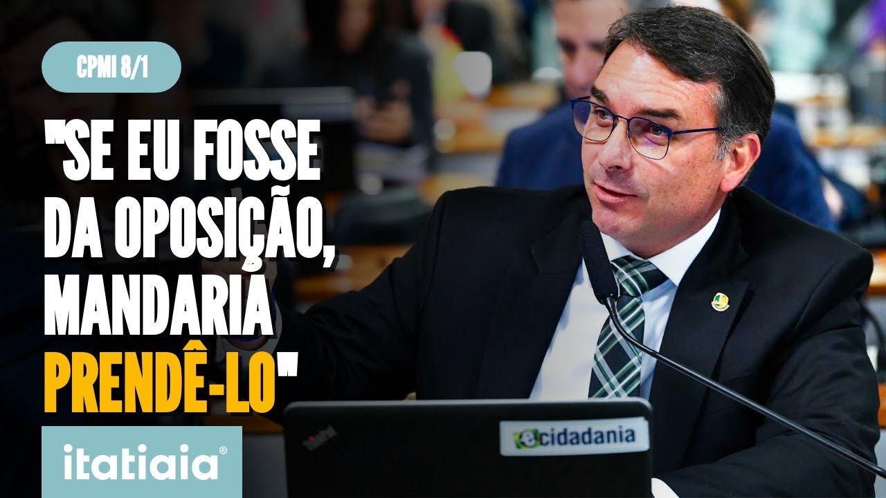 DELGATTI FICA EM SILÊNCIO DURANTE QUESTIONAMENTOS DE FLÁVIO BOLSONARO NA CPMI