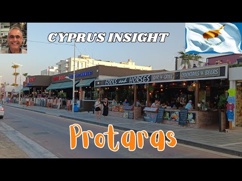 Protaras Strip Cyprus - Pre Dinner Walkabout.