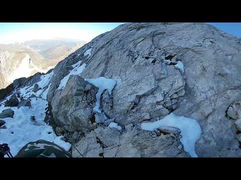 Discesa dal Monte  Peralba Via Normale Pt.2 - Il Canale 360