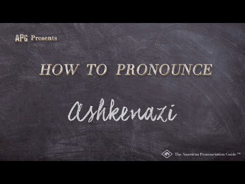 How to Pronounce Ashkenazi (Real Life Examples!)