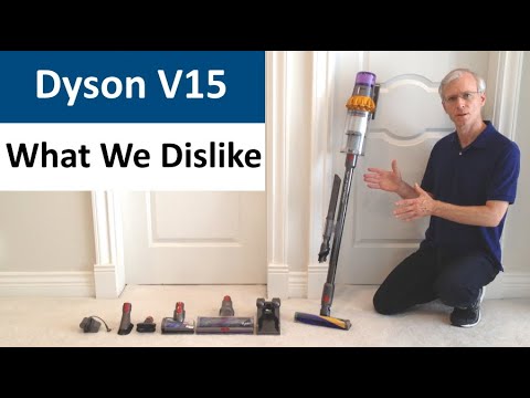 Dyson V15 Detect - What We Dislike