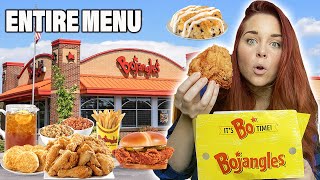 Eating EVERYTHING From BOJANGLES For The First Time!