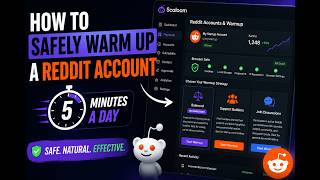 How to Safely Warm Up a Reddit Account in Just 5 Minutes a Day
