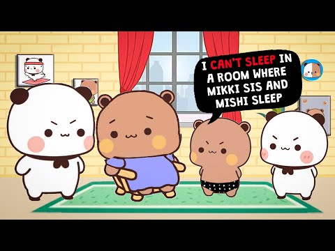 Mikki and Daabu’s FIGHT😤The Demand for Separate ROOMS| 3d Animation  #BDC668