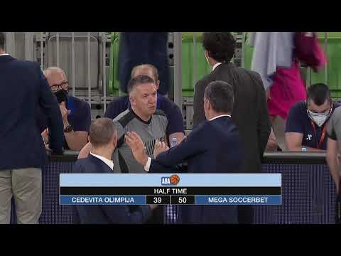 ABA Liga 2020/21 highlights, Round 26: Cedevita Olimpija – Mega Soccerbet (27.4.2021)