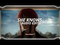 she knows - j. cole [edit audio]