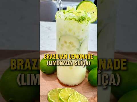 Brazilian Lemonade | Limonada Suíça