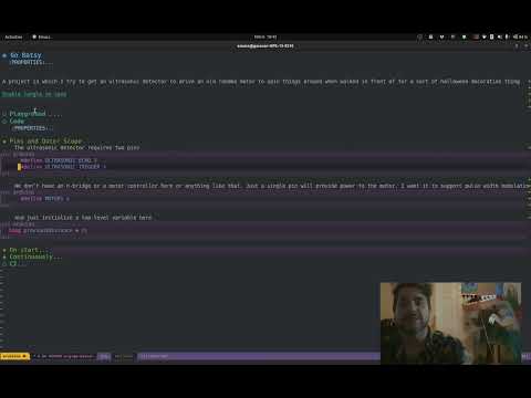 EmacsConf 2022: Org workflows for developers - George Mauer (he/him/they/ze)