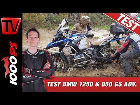 BMW R 1250 GS Adventure Test und F 850 GS Test - Harter Test erfordert Opfer - Reiseenduro Offroad
