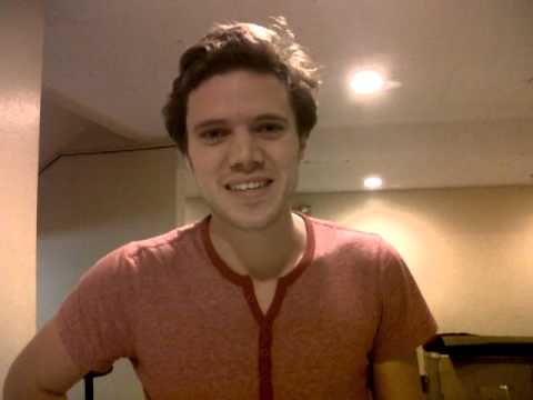 Raoul- David Schlachter saying hello to Maddie!