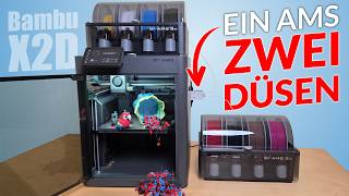 Bowden Extruder und AMS für zwei Düsen beim X2D?! | Bam