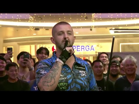 Jayson Shaw SHUTS DOWN AJ Manas in the quarterfinals! 🤫🔥 | 2025 Philippine Open