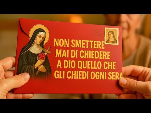 SANTA RITA, DIO PUÒ CAMBIARE IL MIO DESTINO SE NON MOLLO?