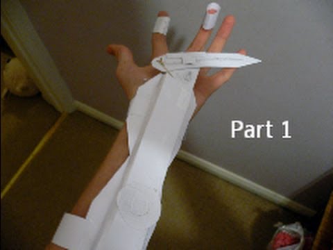 Assassin's Creed 3 Easy Paper Swich Blade Tutorial (Hidden Blade) Part 1