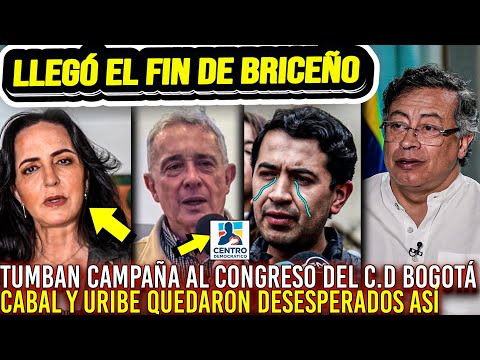 🚨LLEGÓ FIN DE BRICEÑO. Destruyeron campaña del CD en BOGOTÁ. CABAL DESESPERADA CONTRA PETRO Y PERDIÓ