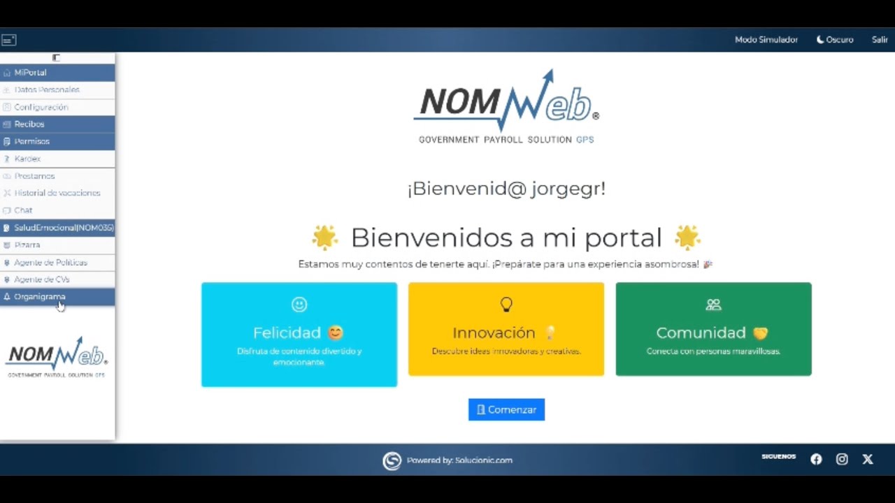 Video Tour de Nomweb