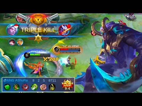 MLBB Top Global Martis Capricorn Zodiac Skin MVP Gameplay