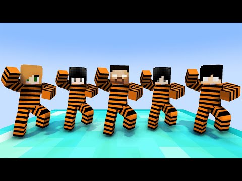 MONSTER SCHOOL : GANGNAM STYLE PRISON HEROBRINE FAMILY - MINECRAFT ANIMATION