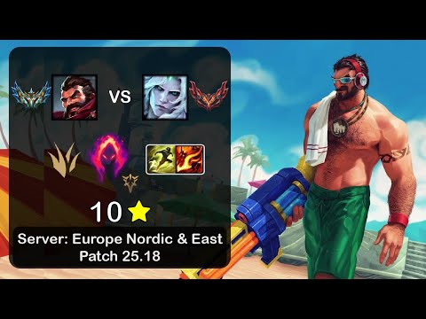 Graves Jungle vs Viego - EUNE Challenger - Patch 25.18