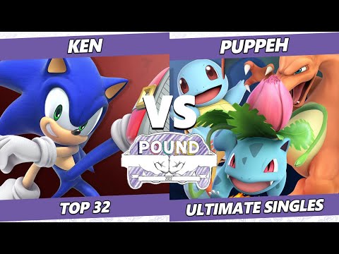 Pound 2022 Top 32 - Ken (Sonic) Vs. Puppeh (Pokemon Trainer) SSBU Smash Ultimate Tournament