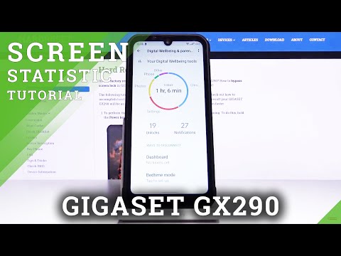 How to Watch Screen Time in Gigaset GX290 – See Statistics
