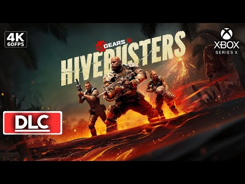 GEARS 5 HIVEBUSTERS DLC Gameplay Walkthrough [4K 60FPS XBOX SERIES X] - No Commentary