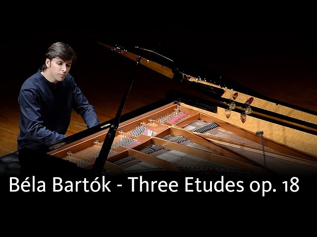 Béla Bartók – Three Etudes op. 18, Sz. 72
