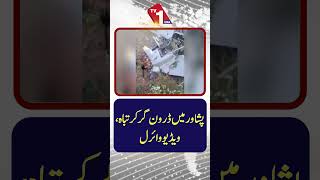 پشاور میں ڈرون گر گیا