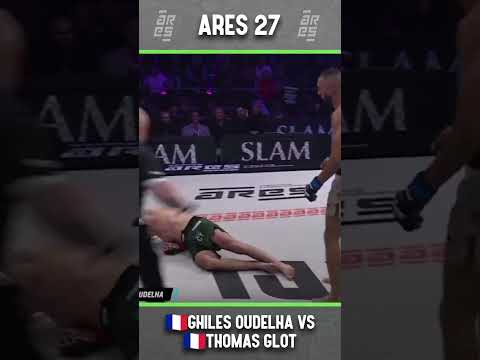 🇫🇷Ghiles Oudelha a gagné contre 🇫🇷Thomas Glot par KO au Round 3. #ARES27