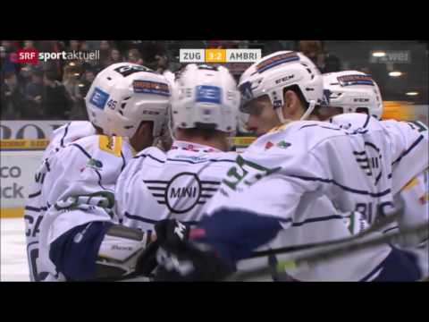 EV Zug vs. HC Ambrí-Piotta (4:3 OT) - 08.01.2016