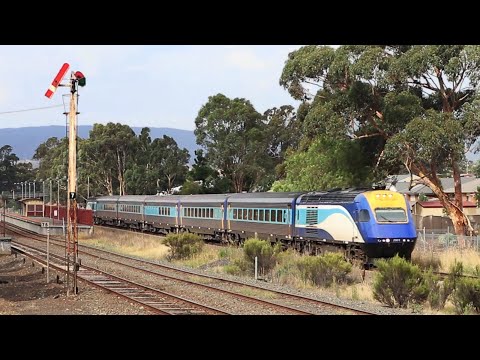 XPTs on the Victorian North-East Main Line