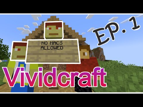 (Minecraft Server/SMP) Vividcraft Ep 1 - A FRESH START