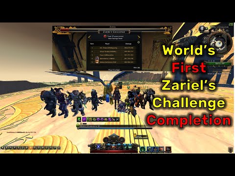 Neverwinter: World's first Zariel Challenge clear! Streamed live