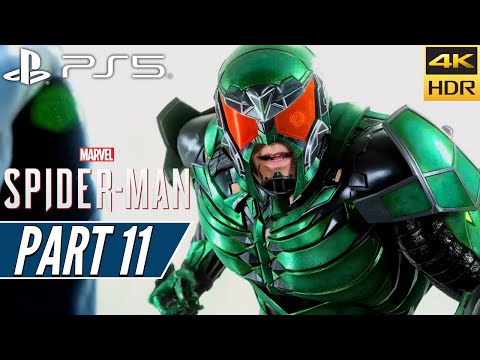 SPIDER-MAN REMASTERED (PS5) Walkthrough Gameplay PART 11 [4K60FPS HDR + Ray Tracing] - No Commentary