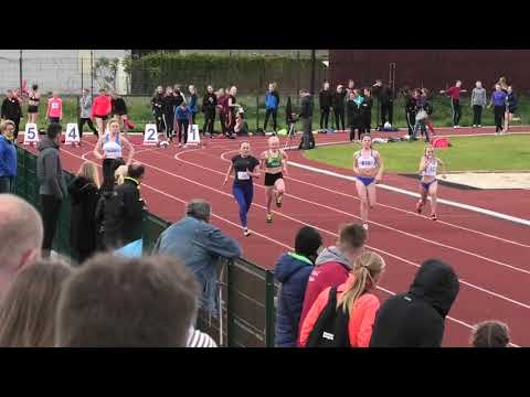 100m kobiet bieg 3 - Środa Wielkopolska 5.05.2019