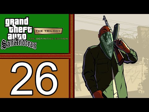 GTA San Andreas: Definitive Edition playthrough pt26 - Damn Infiltration and Polaski, THE TERMINATOR