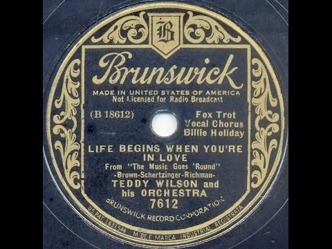 Life Begins When You're In Love / Brunswick 7612A