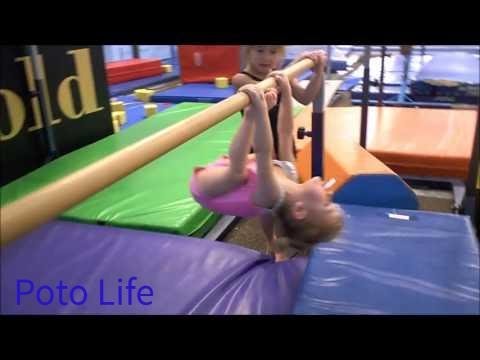 2 Year Old Gymnast!  Baby Gymnastics and Amazing Skill