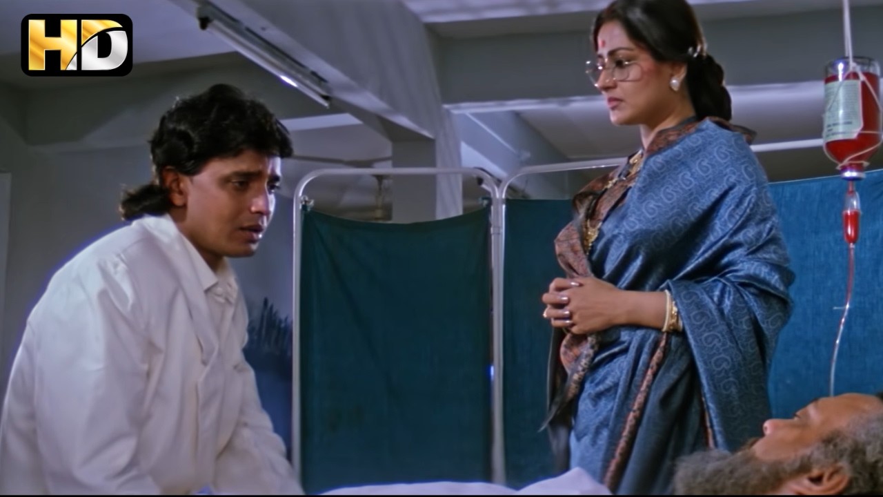 माँ के बाद आप ही मेरा सबकुछ थे | Mithun Chakraborty Superhit Emotional Scene HD - Param Dharam
